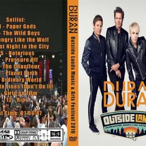 Duran Duran - Outside Lands Music & Arts Festival 2016 DVD