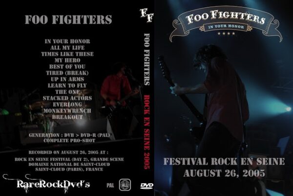Foo Fighters - Live Rock En Seine France 2005 DVD