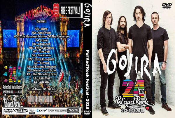Gojira - Pol'And'Rock Festival 2018 DVD