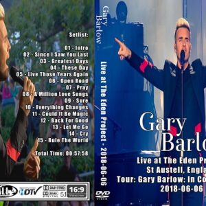 Gary Barlow - Live at The Eden Project 2018 DVD
