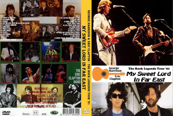 George Harrison & Eric Clapton - Live In Japan 1991 - 2xDVDs