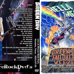 Green Day - Live Houston Texas 2021 DVD