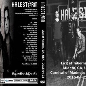 Halestorm - Live Atlanta GA USA 2015 DVD