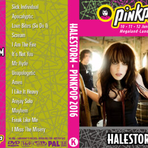 Halestorm - Pinkpop Festival 2016 DVD