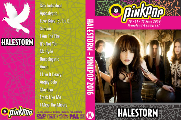 Halestorm - Pinkpop Festival 2016 DVD