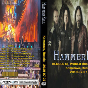 Hammerfall - Live Kemerovo Russia 2019 DVD