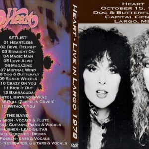 Heart - Live Capital Centre Largo 1978 DVD