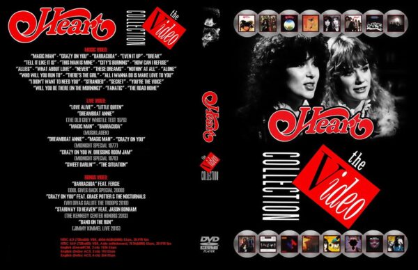 Heart - Video Collection 2016 DVD