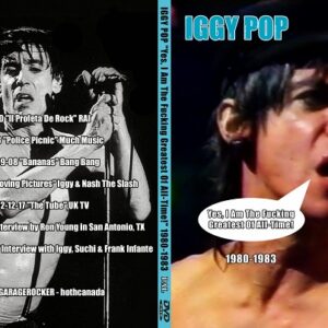 Iggy Pop -  Yes I Am The Fucking 1980-1983 DVD