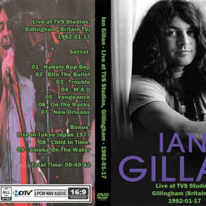 Ian Gillan - Live at TVS Studios 1982 DVD