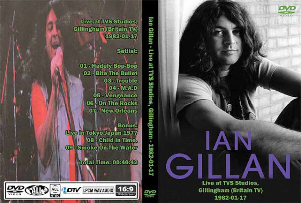 Ian Gillan - Live at TVS Studios 1982 DVD