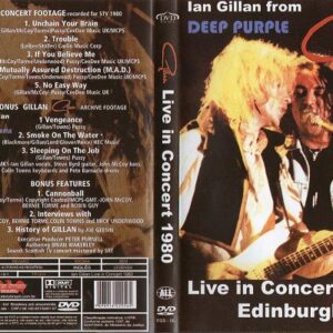 Ian Gillan - Live in Edinburgh 1980 DVD