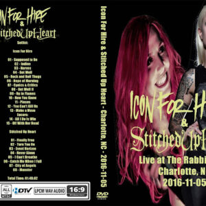 Icon For Hire & Stitched Up Heart - Live Charlotte 2016 DVD