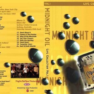 Midnight Oil - Unplugged 1993 DVD