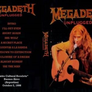 Megadeth - Unplugged Buenos Aires 1998 DVD