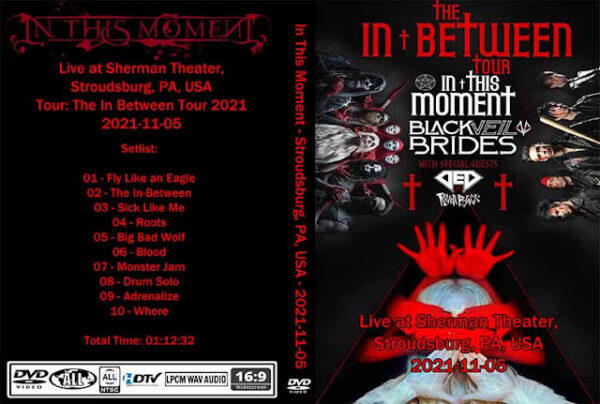 In This Moment  - Live Stroudsburg USA 2021 DVD