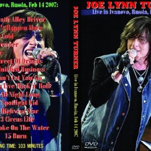 Joe Lynn Turner - Live at Ivanovo Russia 2007 DVD