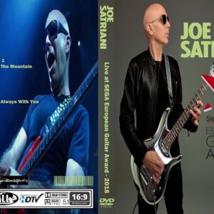 Joe Satriani -Live European Guitar Award 2018 DVD