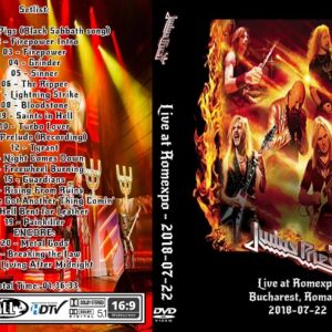 Judas Priest - Live  Bucharest Romania 2018 DVD