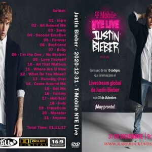 Justin Bieber - T-Mobile NYE Live 2020 DVD