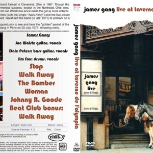 James Gang - Live At Taverne De L'Olympia 1971 DVD