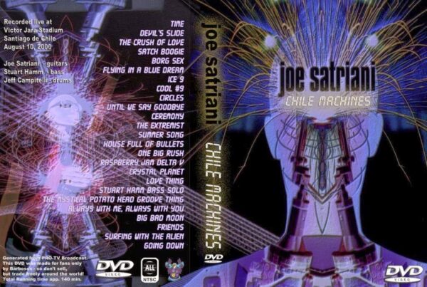 Joe Satriani - Chile Machines 2000 DVD