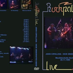 John Cipollina e Nick Gravenites - Live Dortmund DE 1980 DVD