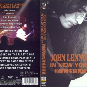 John Lennon - New York City 1972 DVD