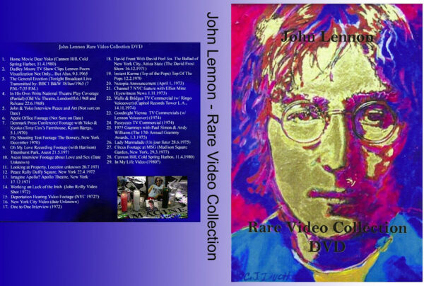 John Lennon - Rare Video Collection  DVD