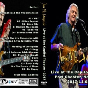 John McLaughlin & Jimmy Herring - Live Capitol Theatre New York 2017 DVD