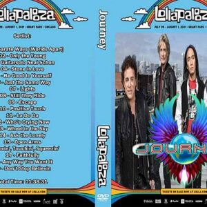 Journey - Lollapalooza Chicago 2021 DVD