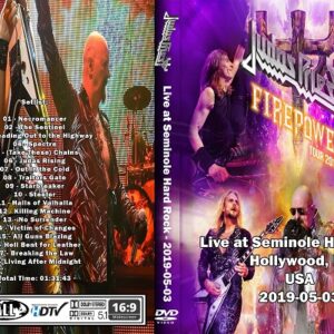 Judas Priest - Live Seminole Hard Rock 2019 DVD