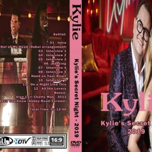 Kylie Minogue - Kylie's Secret Night 2019 DVD
