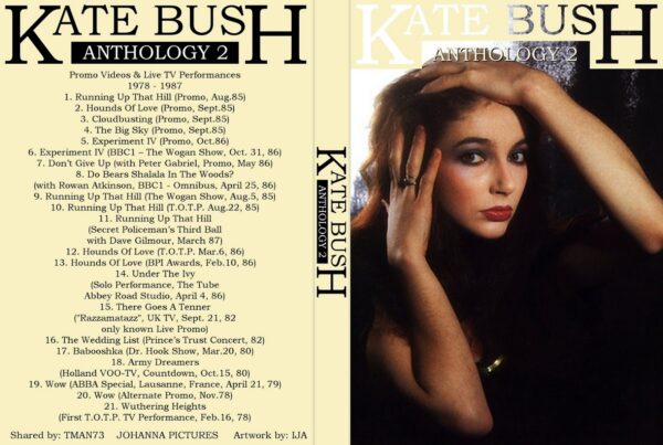 Kate Bush – Videos Live Anthology Vol 2 DVD
