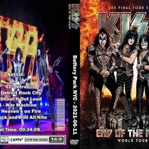 Kiss - Battery Park NYC 2021 DVD
