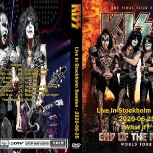 Kiss - Live Stockholm Sweden 2020 DVD