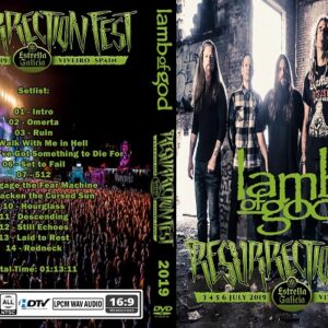 Lamb of God - Live Resurrection Fest 2019 DVD