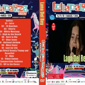 Lana Del Rey - Lollapalooza Argentina 2018 DVD