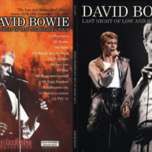 David Bowie - Last Night Of Low And Heroes 1978 DVD