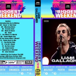 Liam Gallagher - War Memorial England UK 2018 DVD