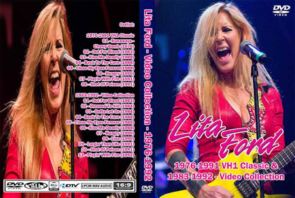 Lita Ford -  Video Collection 1983-1992 DVD