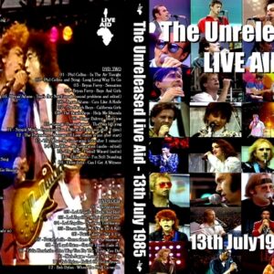 The Unreleased Live Aid - 4xDVDs