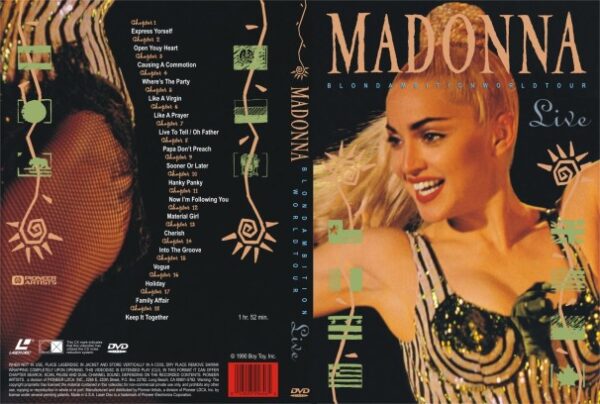 Madonna - Blond Ambition Tour Japan 90 DVD