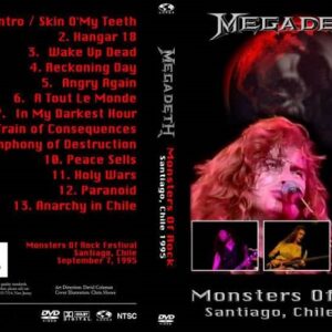 Megadeth - Live In Chile 1995 DVD