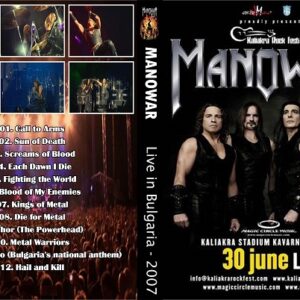 Manowar - Live Bulgaria Kaliakra 2007 DVD