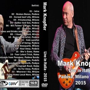 Mark Knopfler - Live Padova Italy 2015 DVD