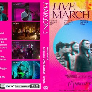 Maroon 5 - American Express UNSTAGED 2021 DVD