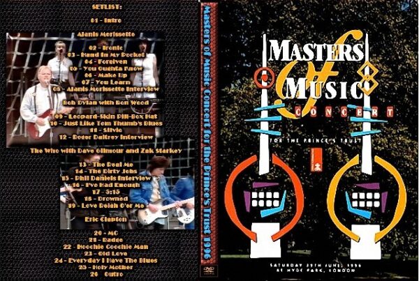 Masters of Music Concert - Live London 1996-06-29  DVD