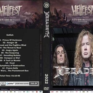 Megadeth - Hellfest Clisson France 2022 DVD