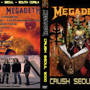 Megadeth - Live Seoul Korea 2000 DVD